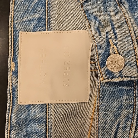 💕MOTHER SUPERIOR💕 The Spitfire Sneak Jeans ~ I Confess 29 NWOT - Picture 15 of 16